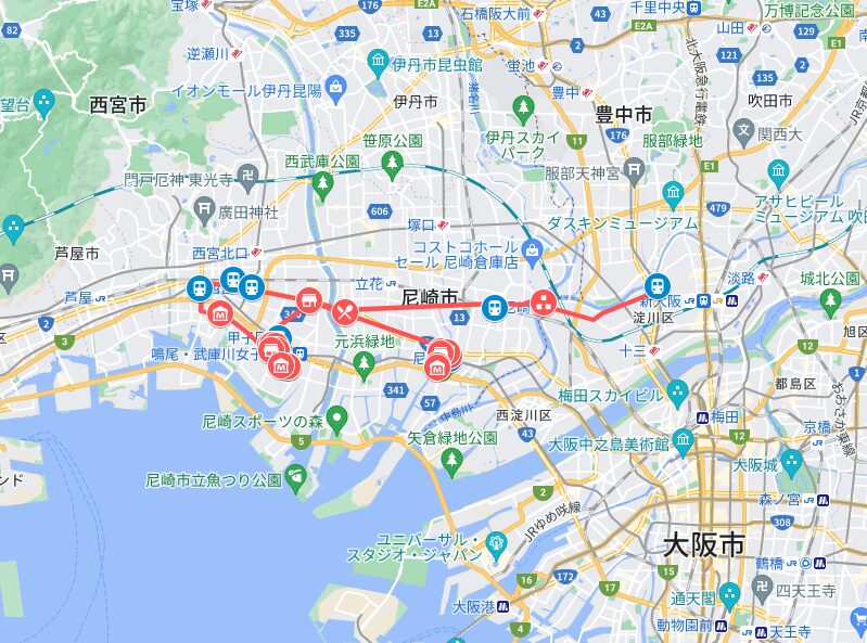 2015年春　兵庫の散歩　西宮～尼崎
